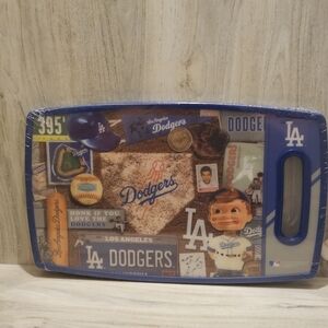 Los Angeles Dodgers Cutting Board, Kitchen MLB Tailgating